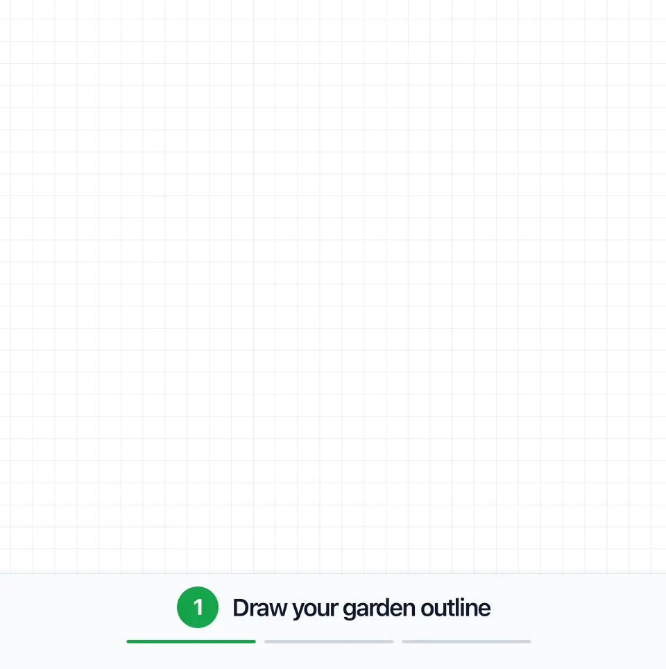 SprinklerMap animation: drawing the garden outline, placing sprinklers and simulating water coverage